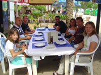 Marta, Oscar, Roberto, Sergi, Lupe, Paco, Tnia i el que tira la foto un servidor